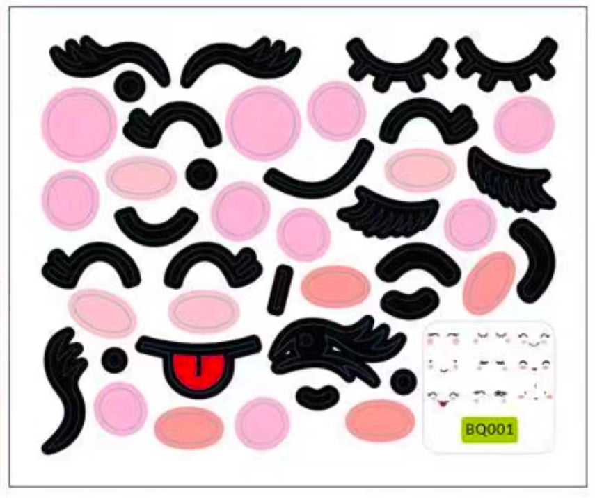 Acrylic Cat Mirror Wall Sticker