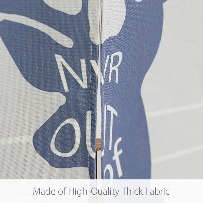 White Ground Sun Flower Door Curtain