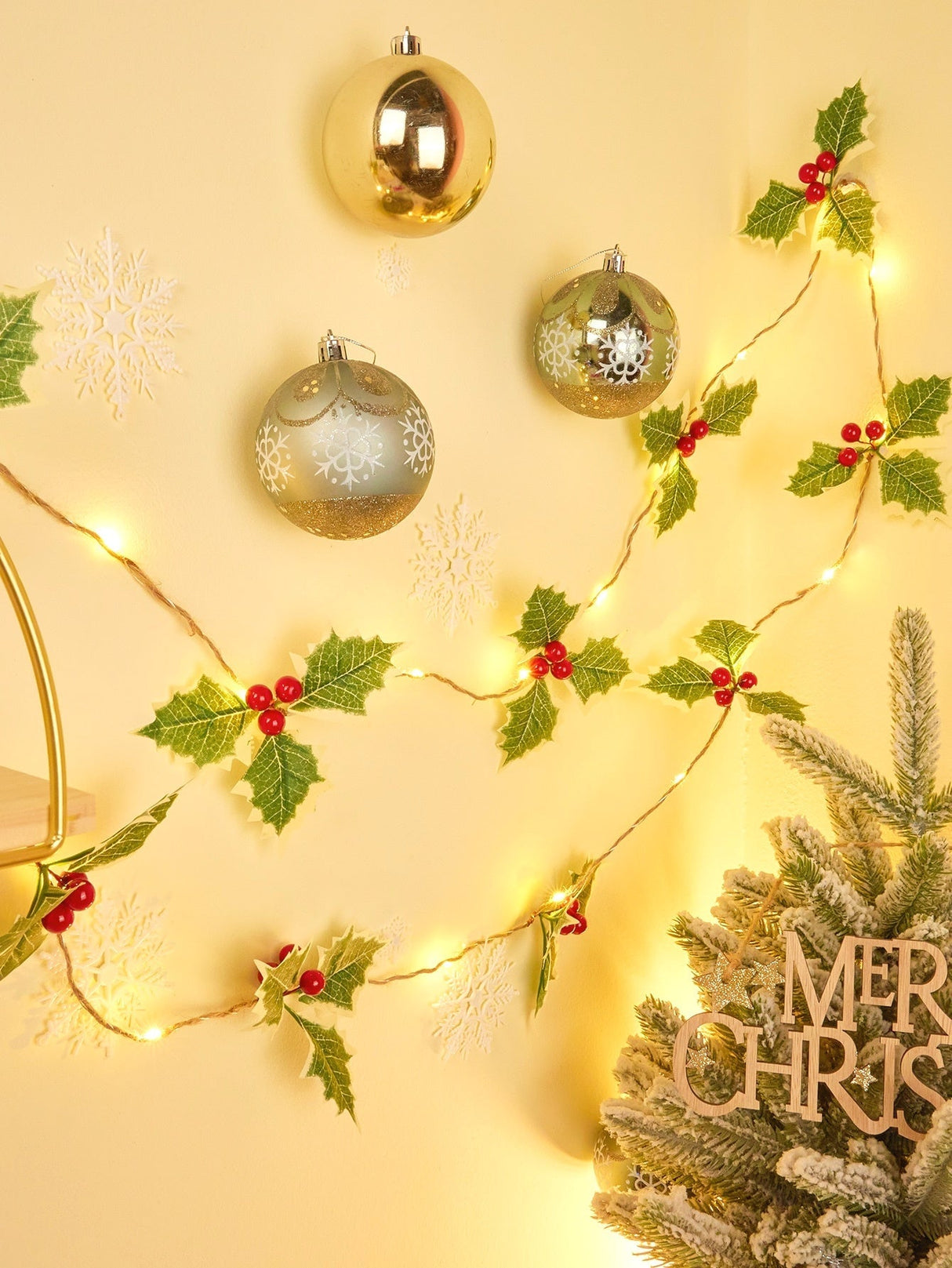 Christmas Berry String Light 1pc - Lighting & Lamp