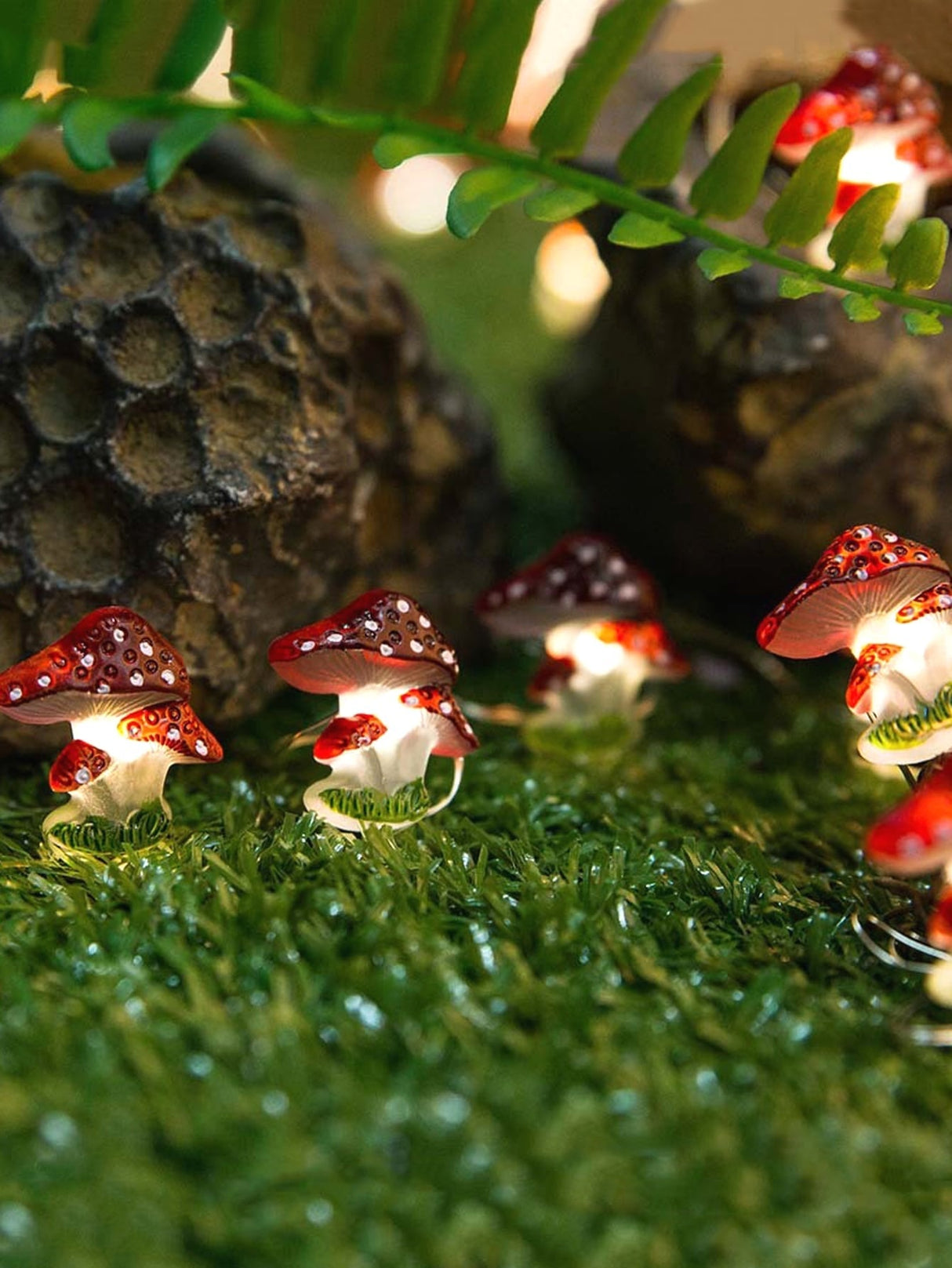 30 Led 3M Mushroom String Light - Novelty Lighting