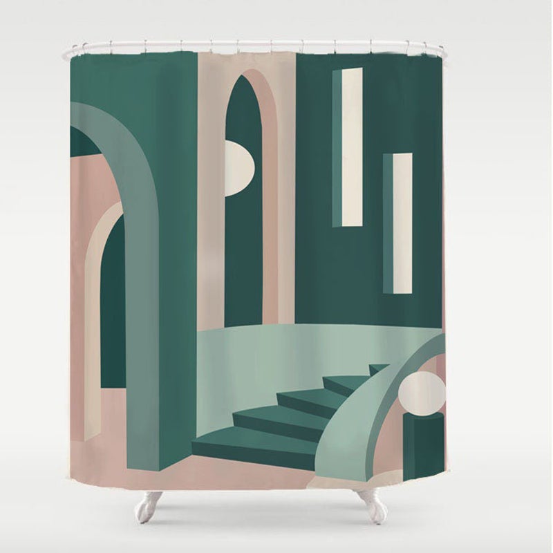 Architecture Shower Curtain