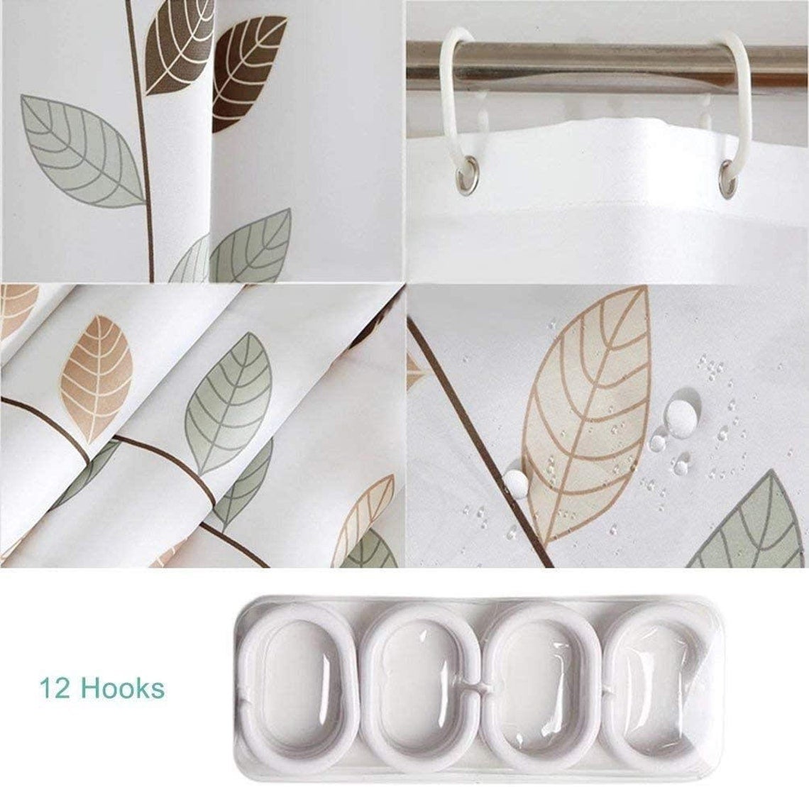 Cute Cow Shower Curtain