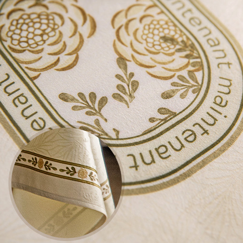 Floating like a dream, retro American table cloth, light luxury, high-end tablecloth, TV cabinet, coffee table cloth, rectangular cover cloth Fresh and simple, the beauty of natural home