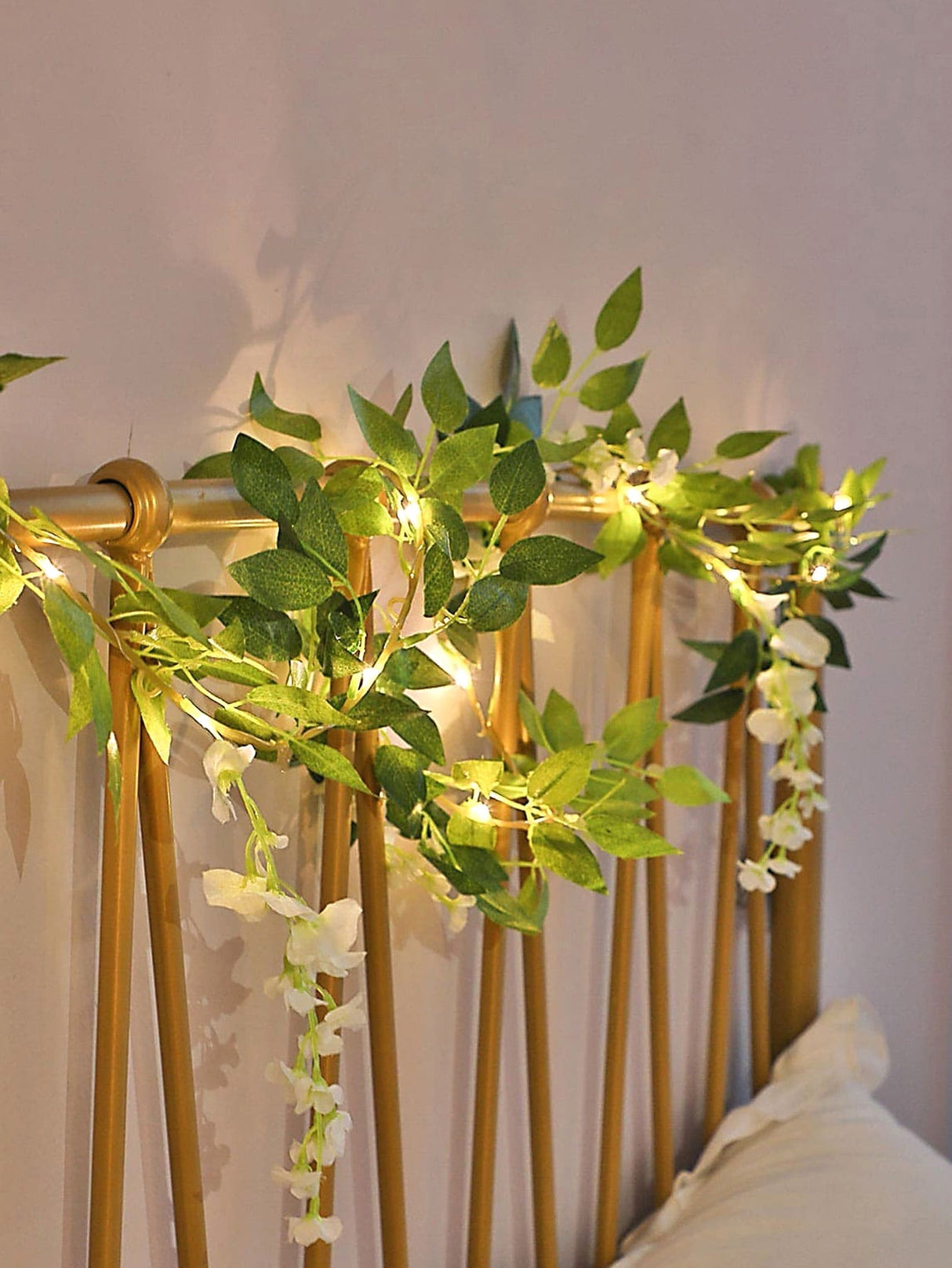 Artificial Flower String Light with 20pcs Bulb 1pc - Novelty Lighting