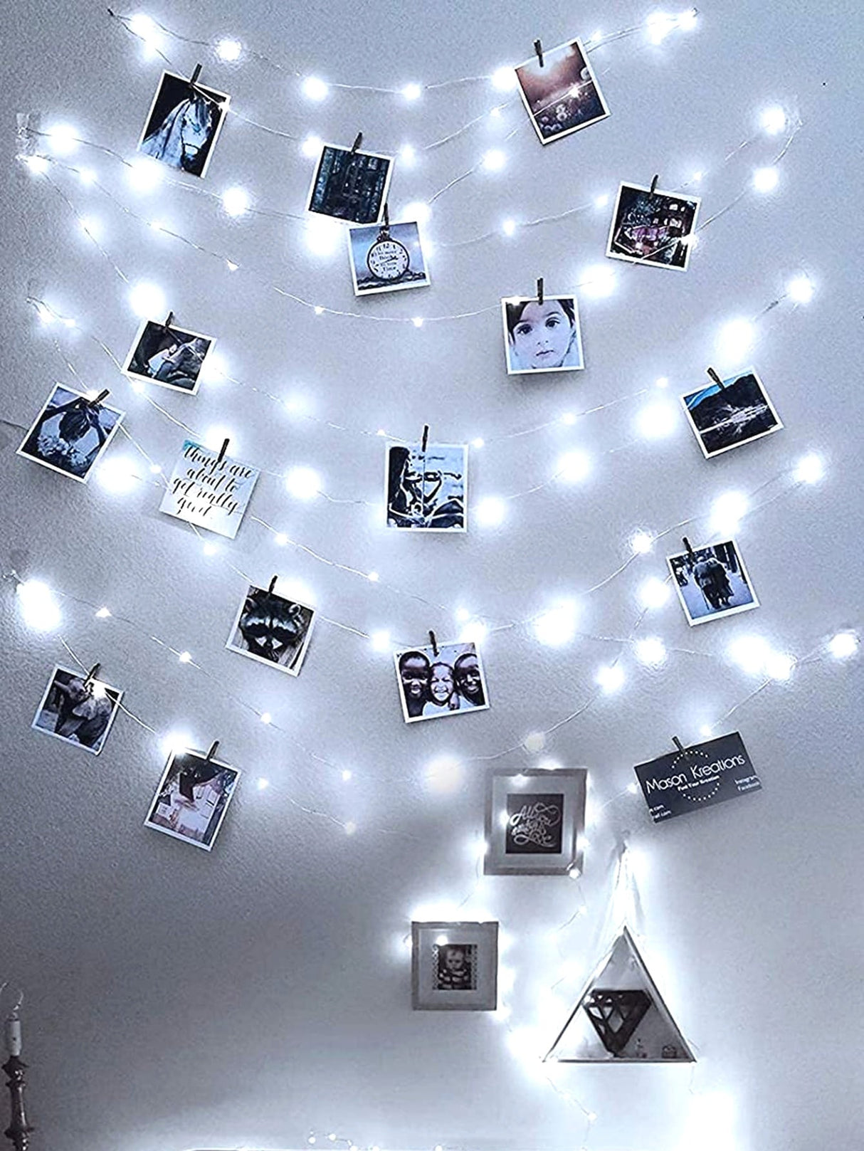 Copper String Light with 30pcs Bulb 2pcs - Novelty Lighting