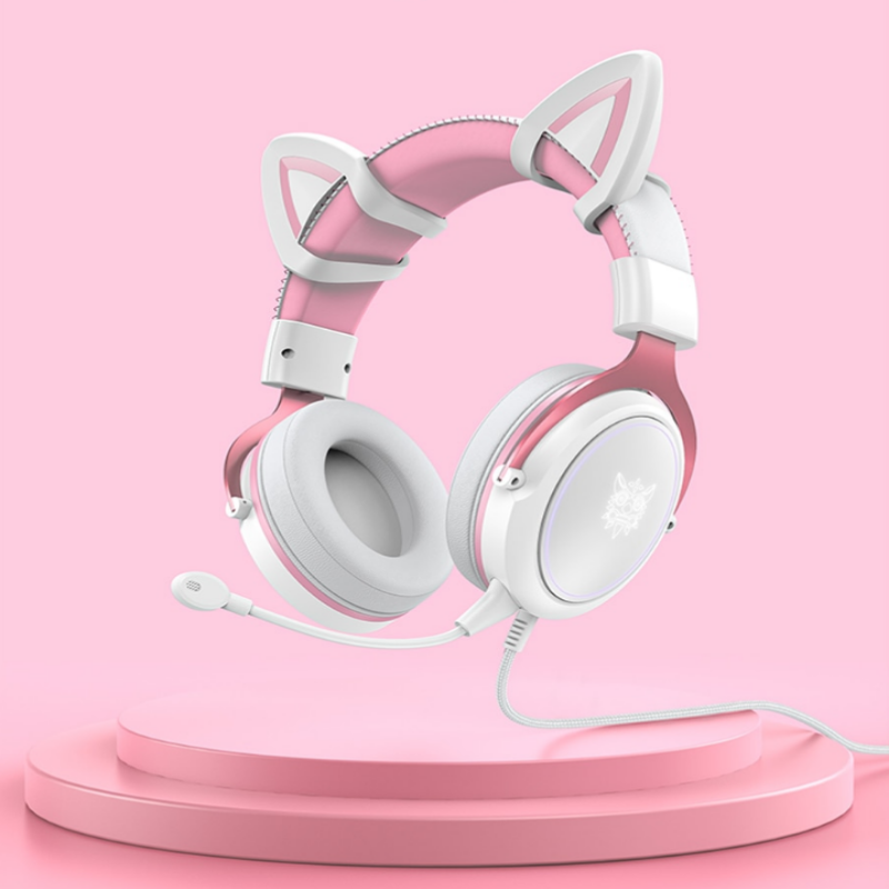 Cat Ear Gaming HD Mic Headphone