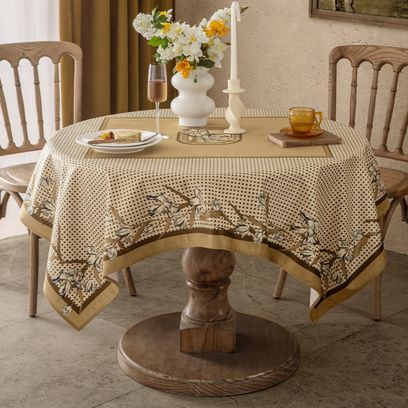 Delphi American table cloth light luxury high-end tablecloth modern TV cabinet coffee table cloth rectangular cover cloth towel