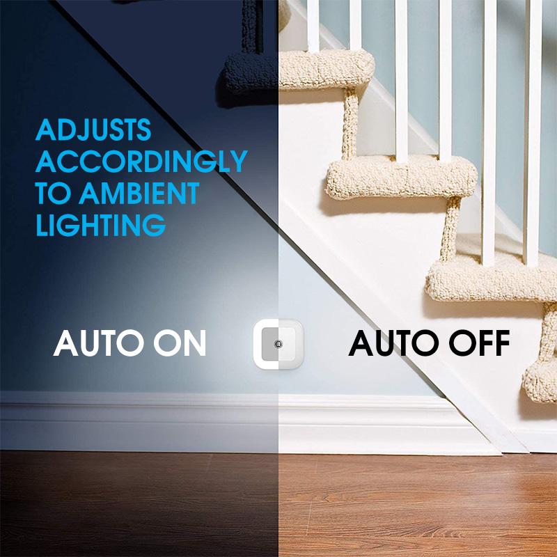 Smart Plug-in LED Night Light (1/4/8 Pack)