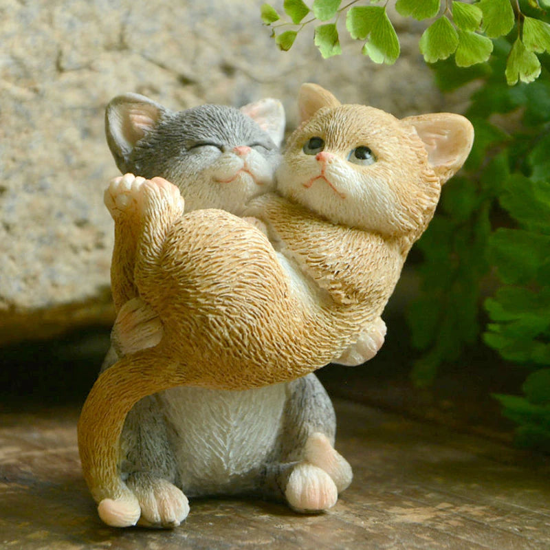 Cute Cat Figurine