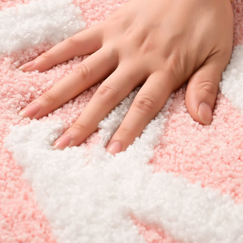 "GET NAKED" Soft Non-Slip Bathroom Rug