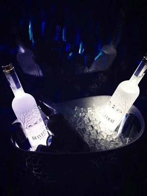 Bottle LED Light Sticker 2pcs