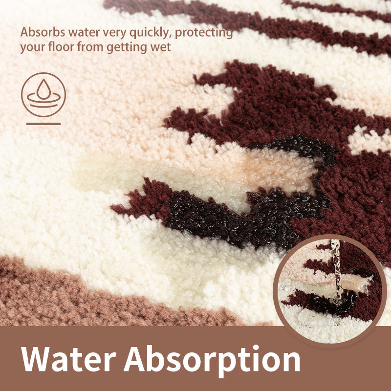 Colored Lines Bath Mat