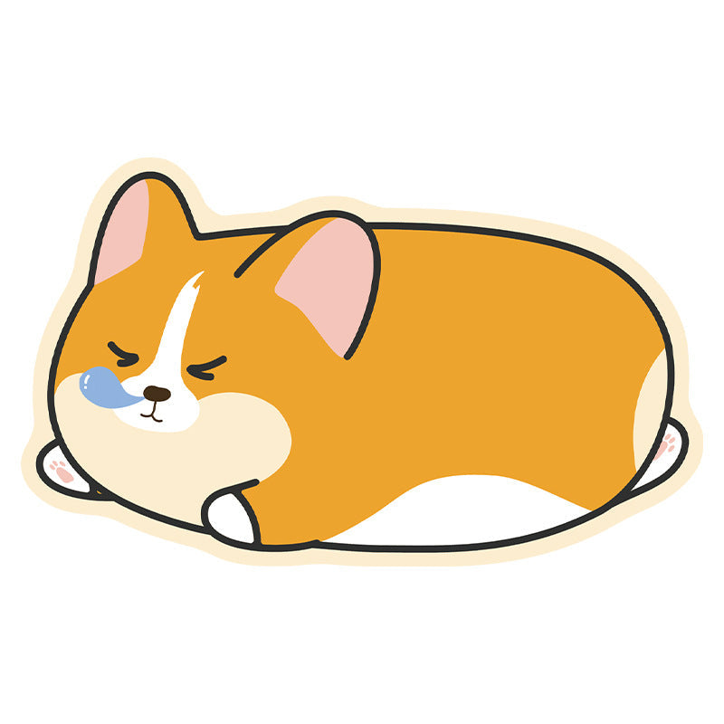 Dog Animal Diatomaceous Earth Bathroom Mat