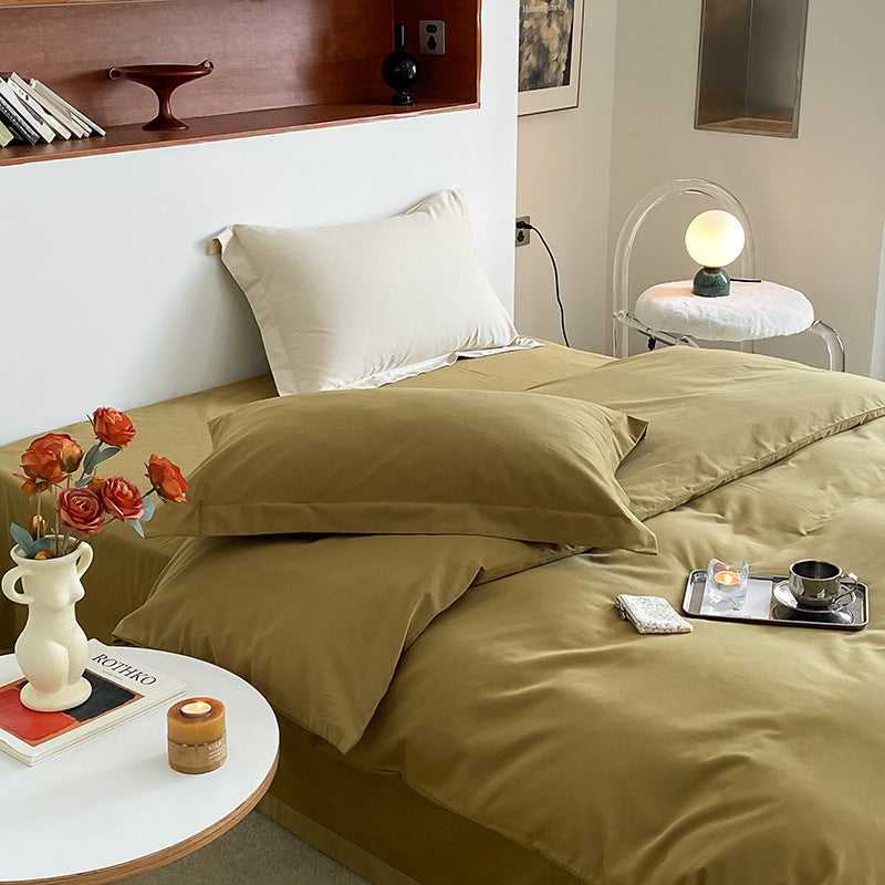 100% Cotton Sueding Duvet Cover Bedding Set