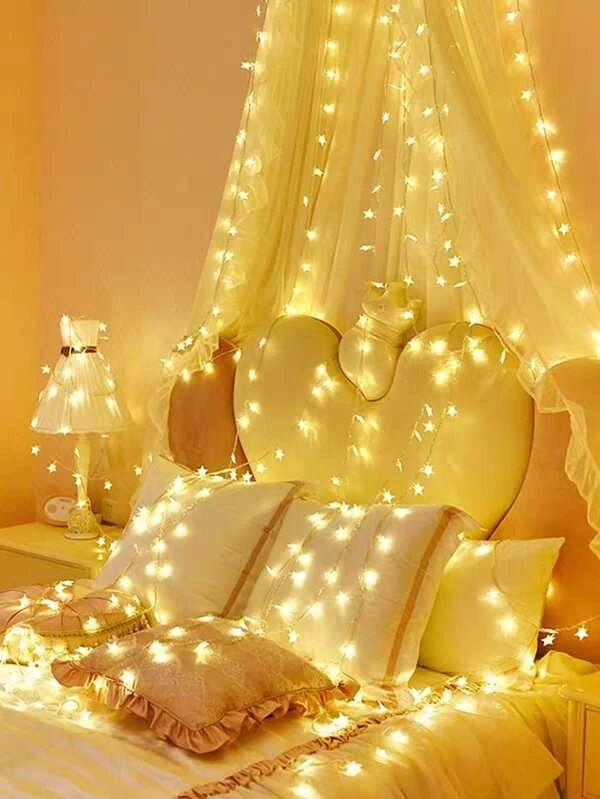 Star Bulb String Warm Light 30pcs