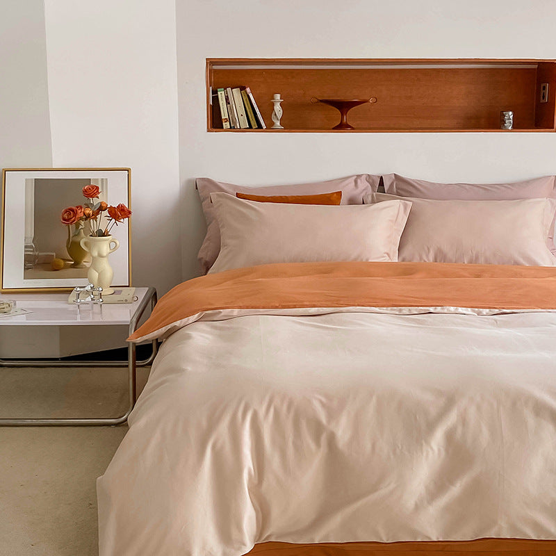 100% Cotton Sueding Duvet Cover Bedding Set