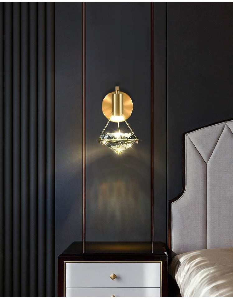 Diamond Carat Wall Lamp