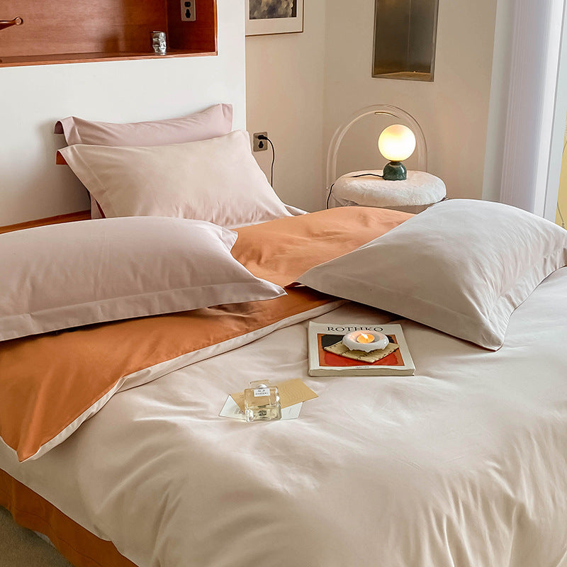 100% Cotton Sueding Duvet Cover Bedding Set