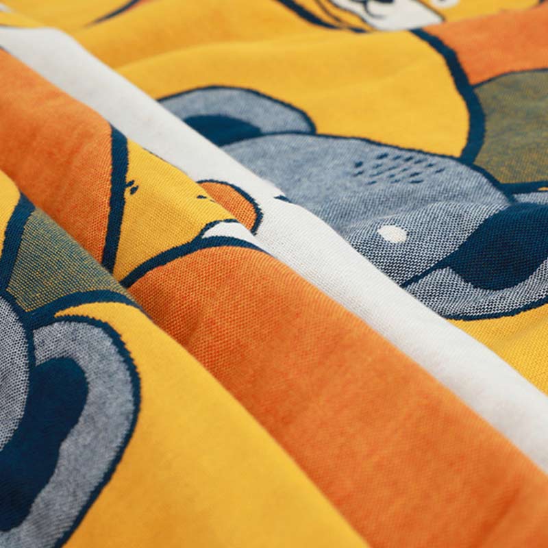 Animal Party Cotton Comfy Bath Towel