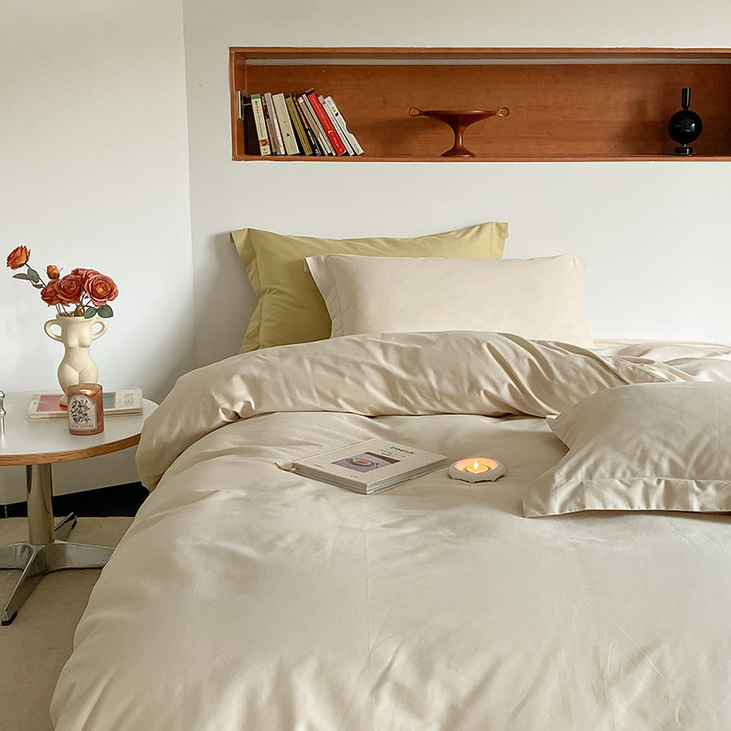 100% Cotton Sueding Duvet Cover Bedding Set
