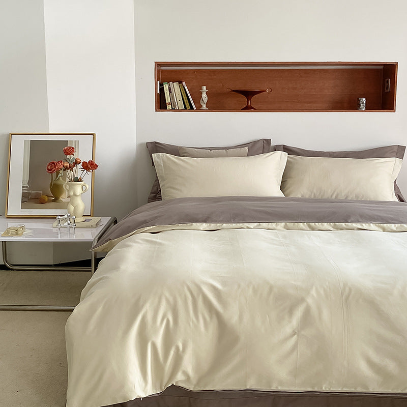 100% Cotton Sueding Duvet Cover Bedding Set