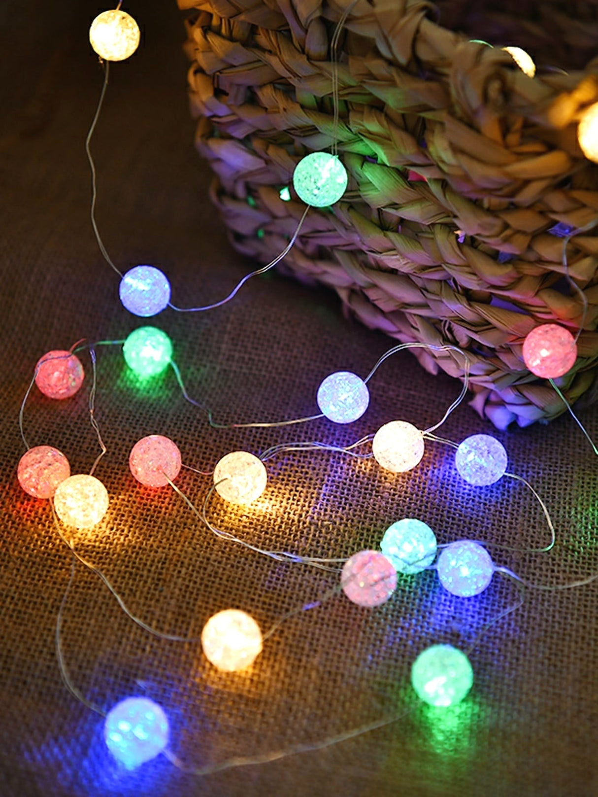 Ball Shaped Bulb String Light 1pc - Novelty Lighting