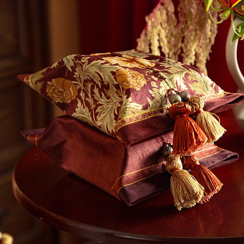 Splendid Marriage Festive Tissue Cover Original Wedding American Red Household Tissue Box Living Room Restaurant Car Tissue