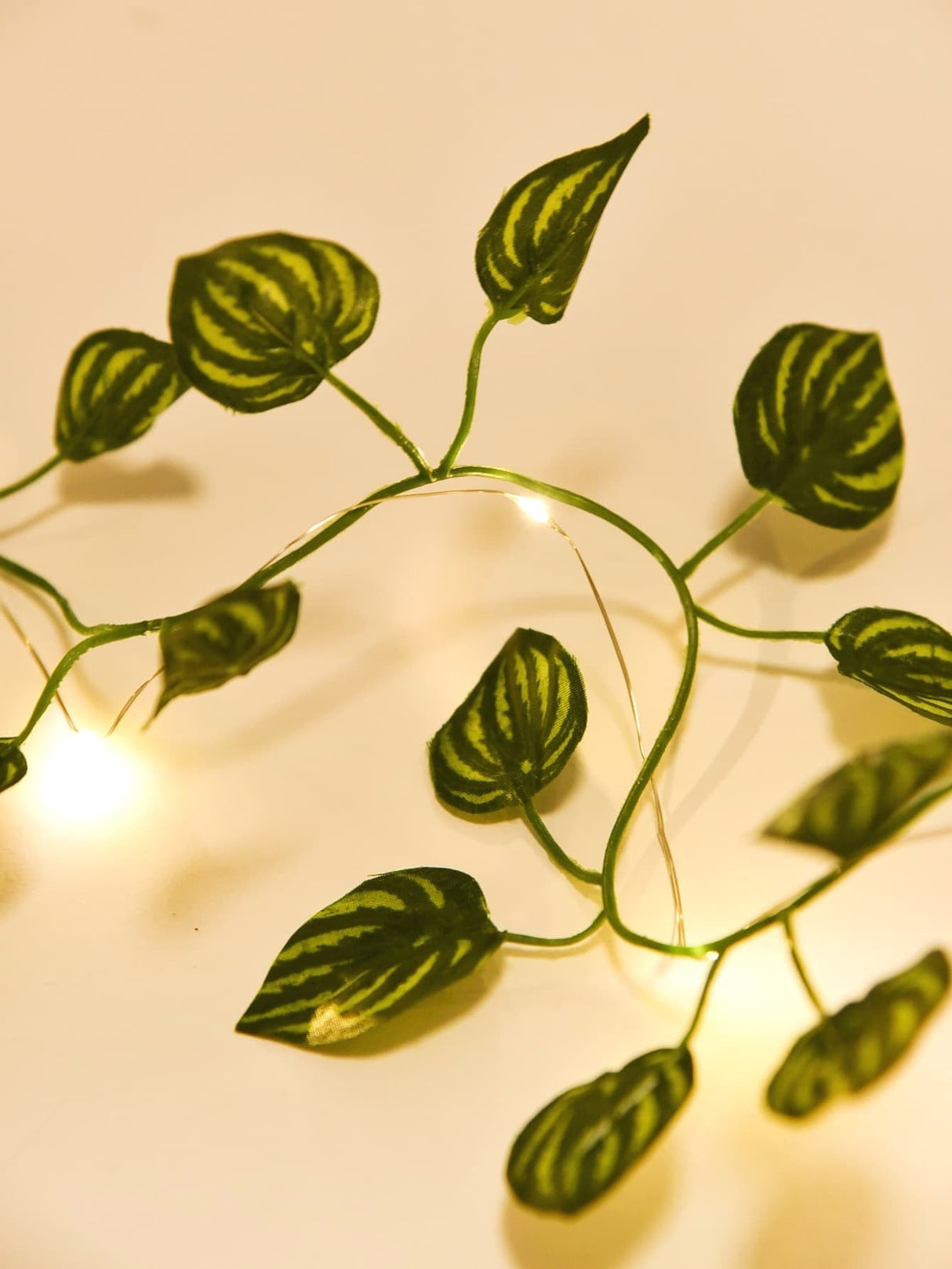 Artificial Leaf Vine String Light with 20pcs Bulb 1pc - Novelty Lighting