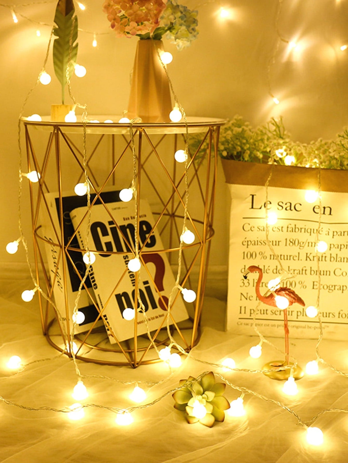 3m String Light with 20pcs Bulb 1pc - Novelty Lighting