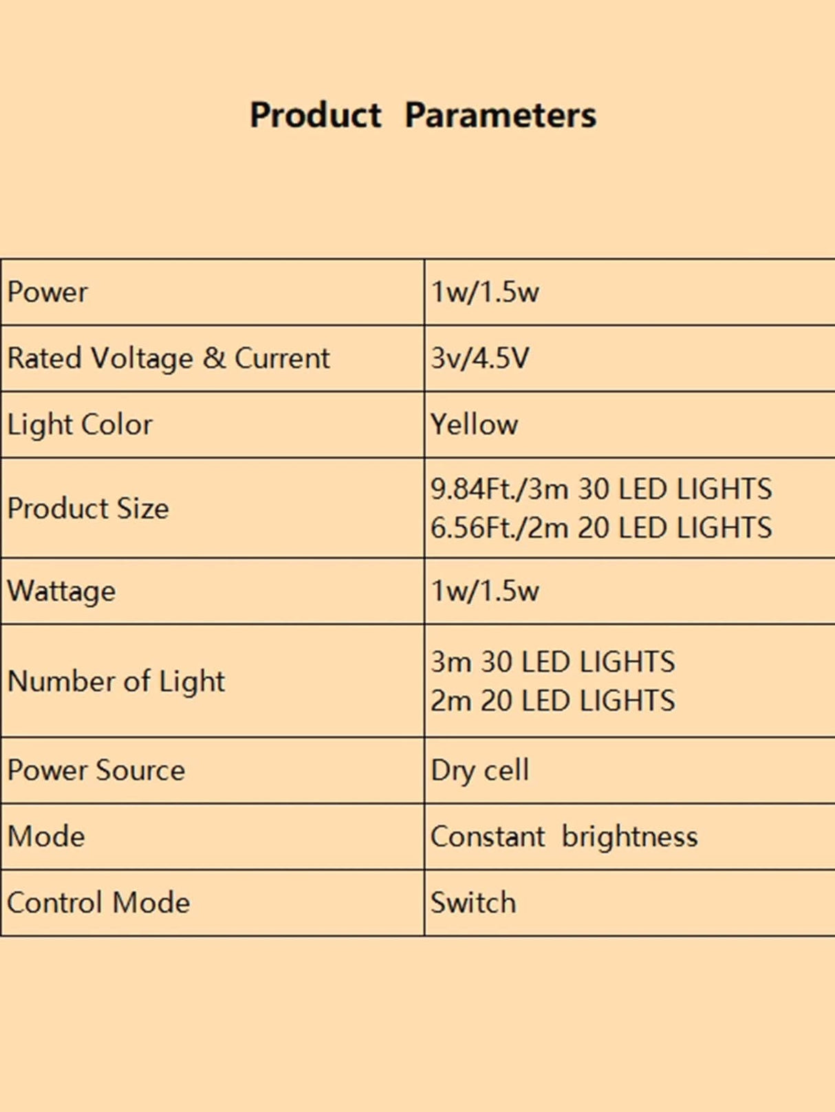 Artificial Leaf String Light with 20pcs Bulb 1pc - Novelty Lighting