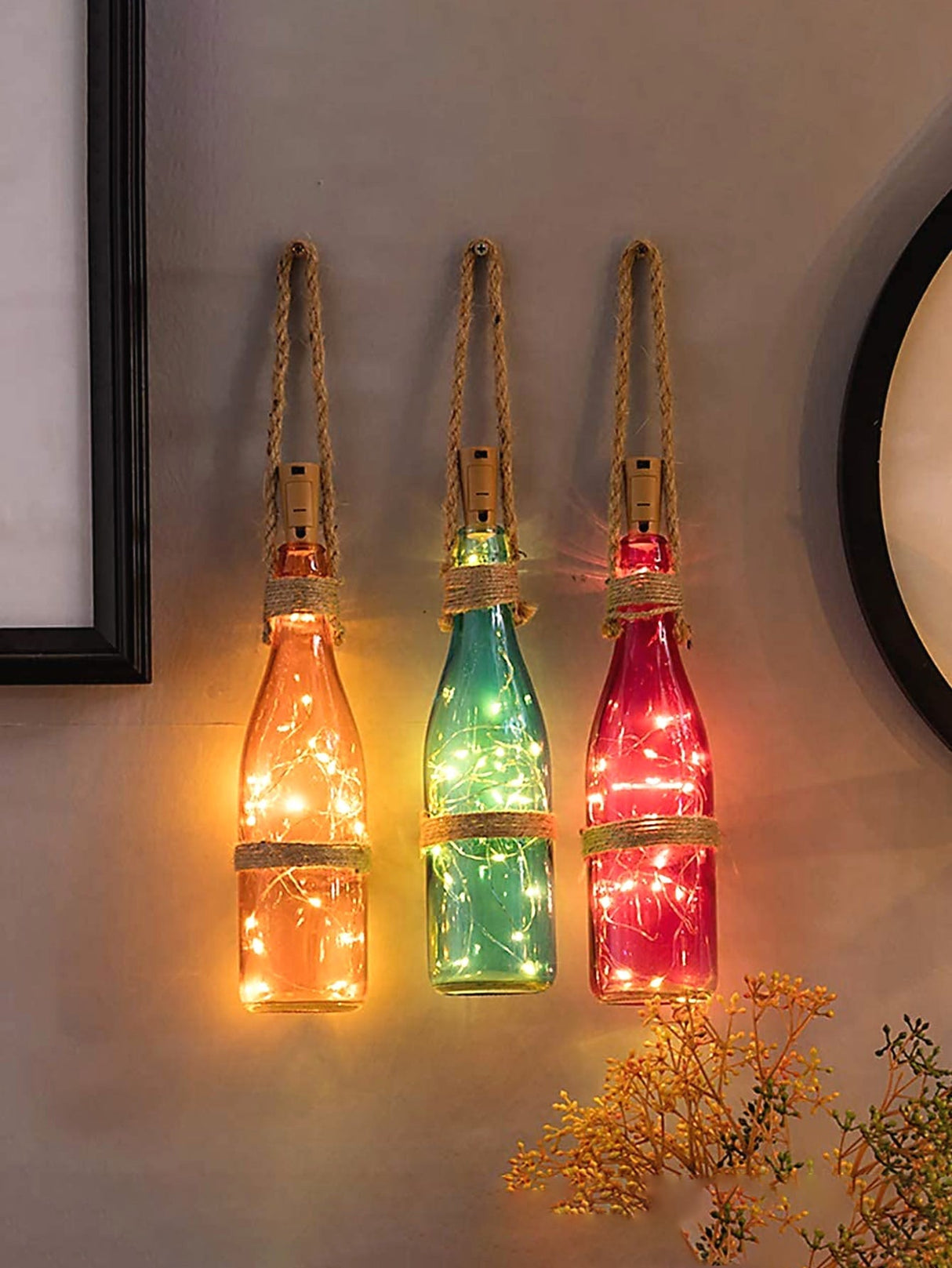 Copper String Light with 20pcs Bulb 1pc - Novelty Lighting