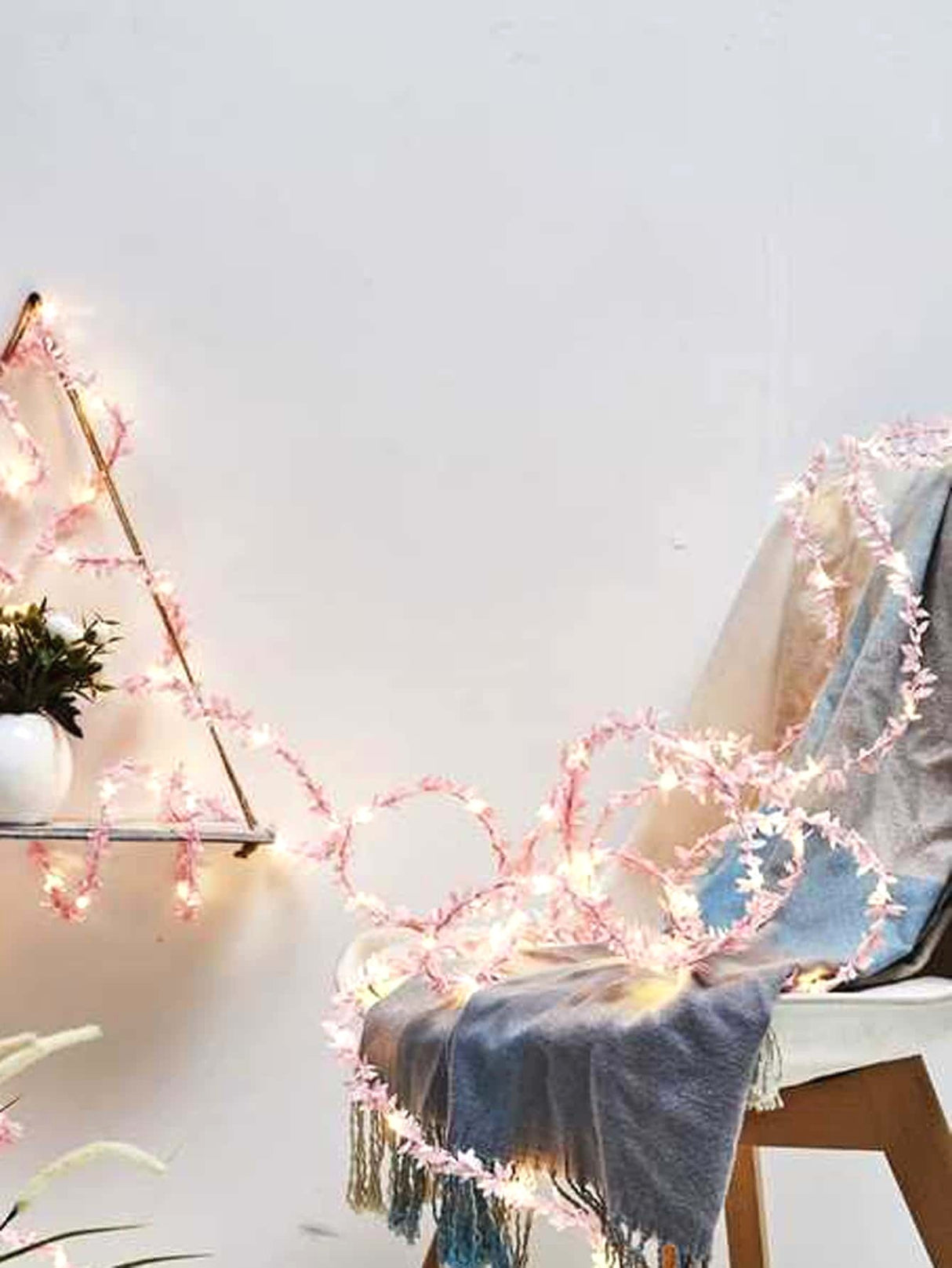 Bulb Artificial Leaf Decor String Light 20pcs - Novelty Lighting