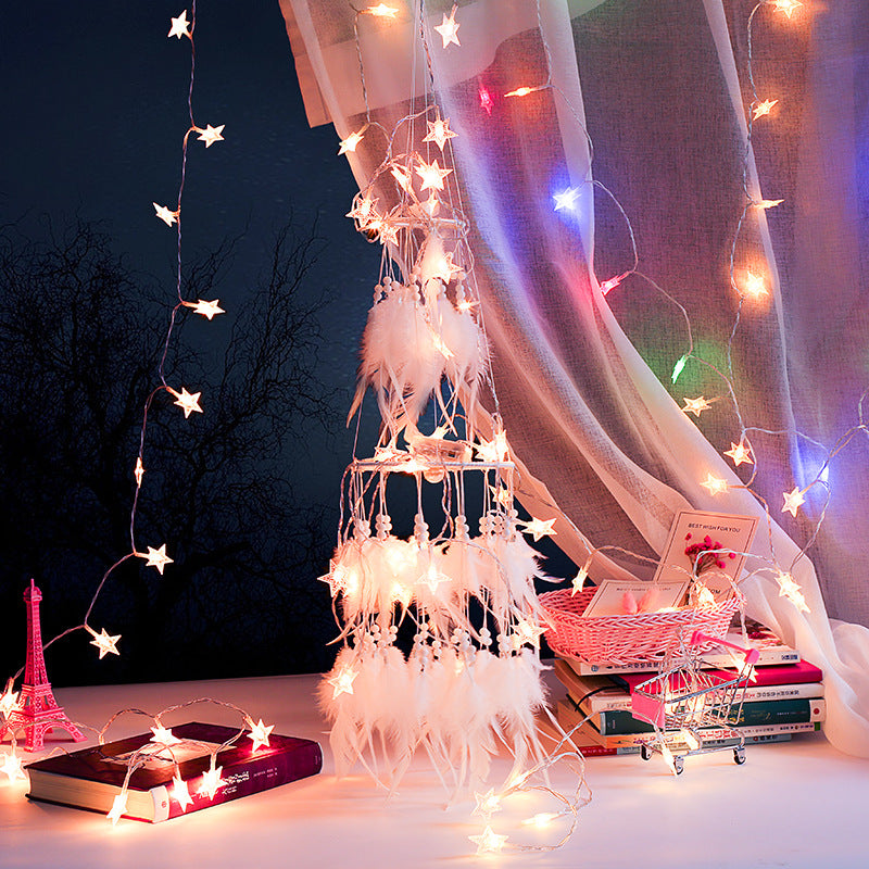 White Double-Deck Dream Catcher