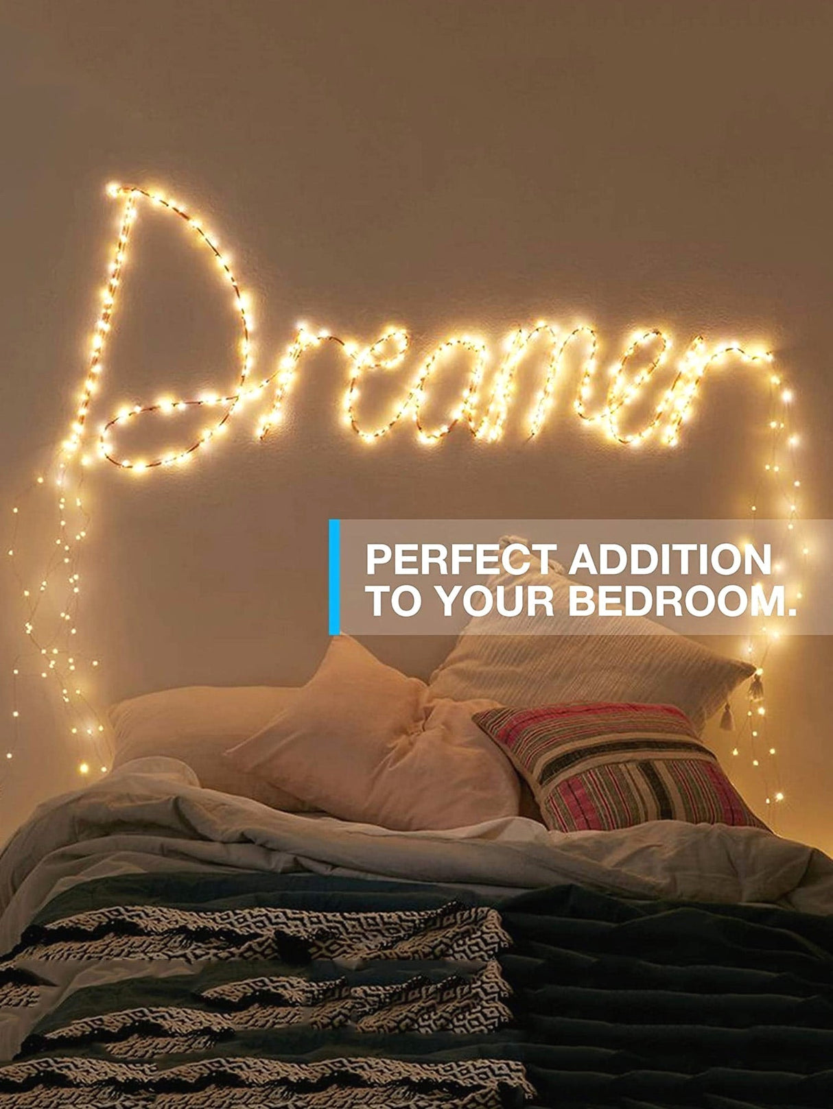 Copper String Light with 200pcs Bulb 1pc - Novelty Lighting