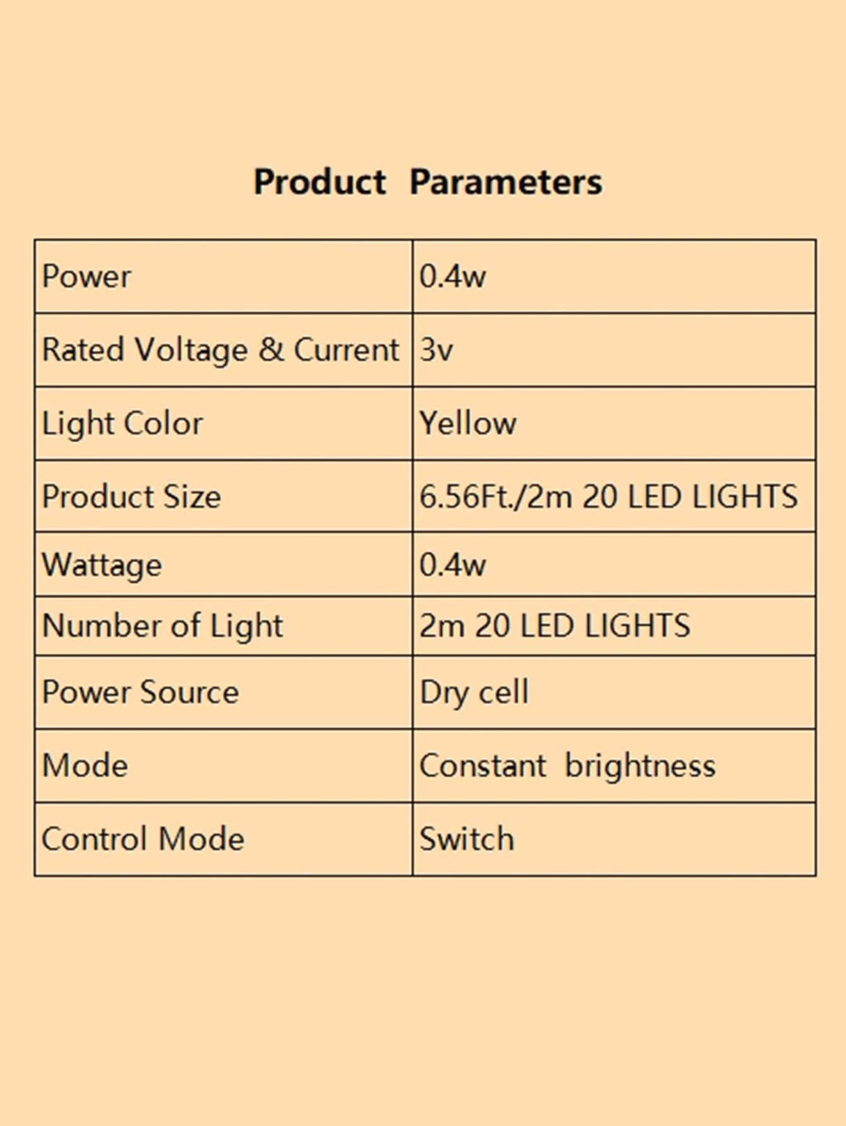 20 Led 2M Rabbit String Light - Novelty Lighting