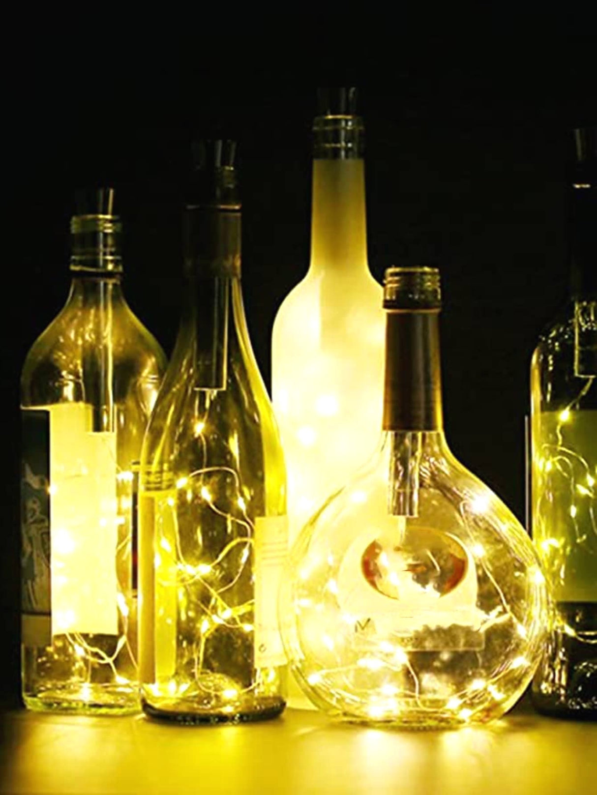 Copper String Light with 10pcs Bulb 1pc - Novelty Lighting