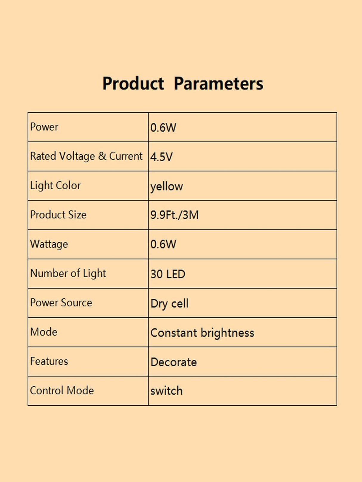 30 Led 3M Mushroom String Light - Novelty Lighting