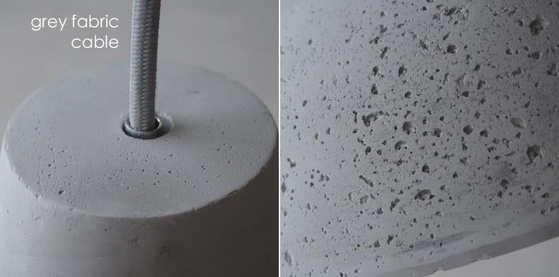 Reims Garden Concrete Cement Pendant Ceiling Light