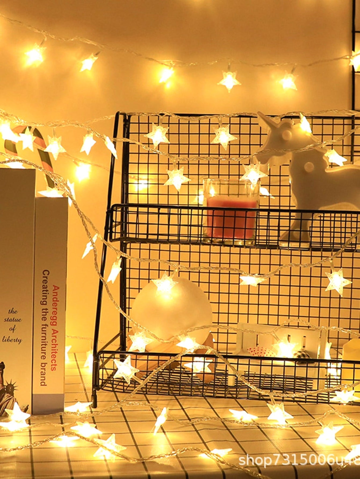 Star Bulb String Light 20pcs - Novelty Lighting