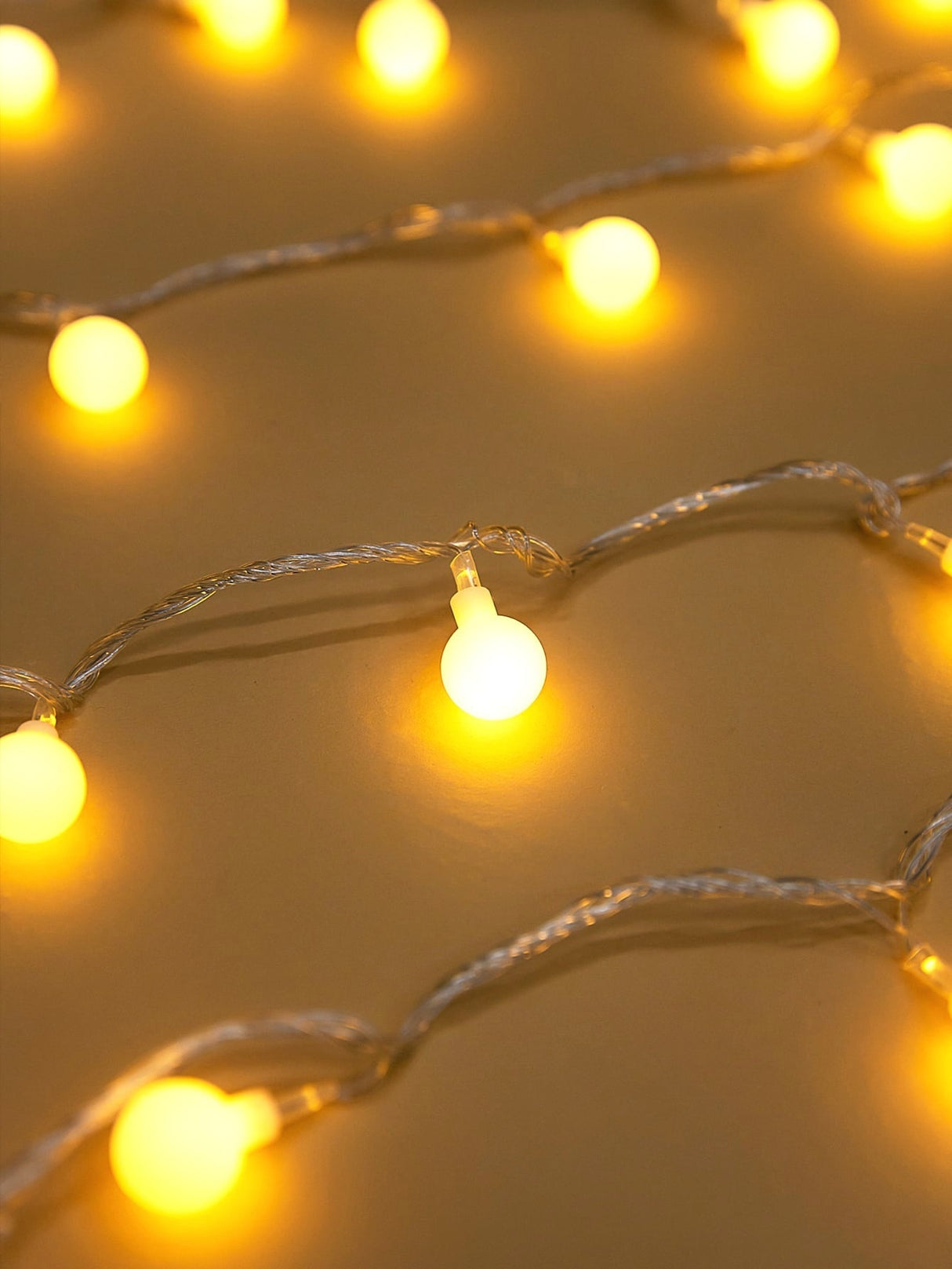 7 Color String Light with 40pcs Ball Shaped Bulb 1pc - Novelty Lighting