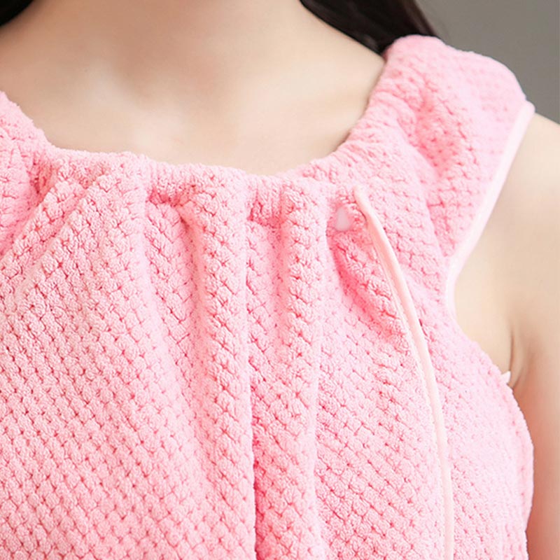 Bath Wrap Bath Cover Up with Pocket