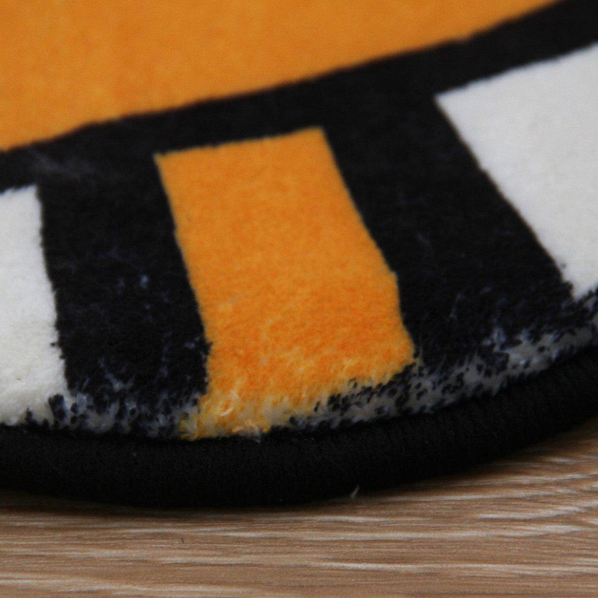 Feblilac Playful Orange Cat Tufted Rug – Cute Animal Bathroom Mat for Cat Lovers