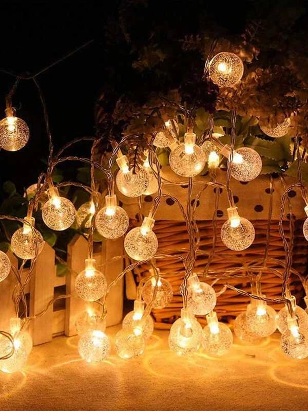 Crystal Bulb String Light 40pcs