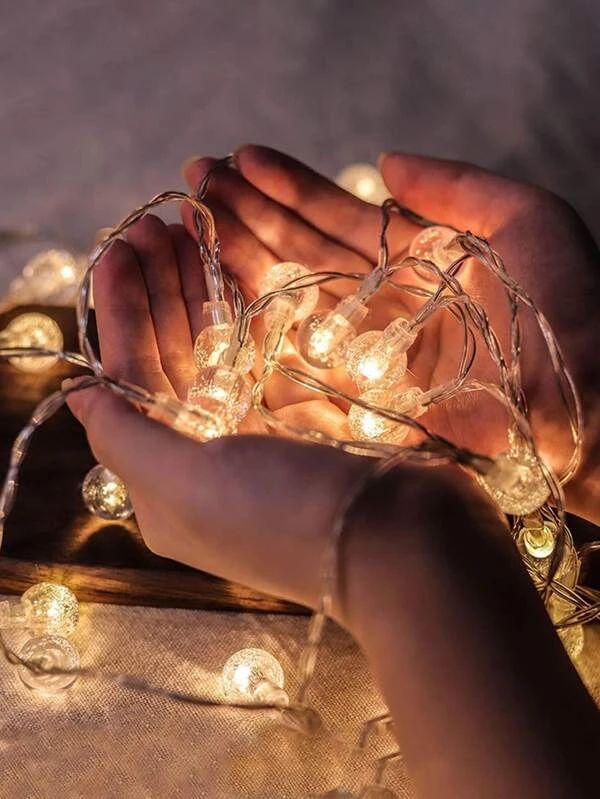 Crystal Bulb String Light 40pcs