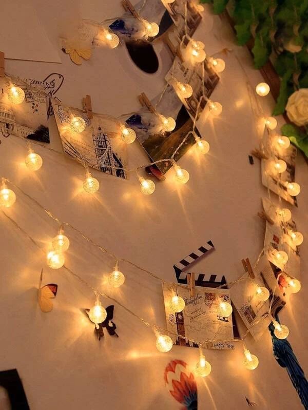 Crystal Bulb String Light 40pcs