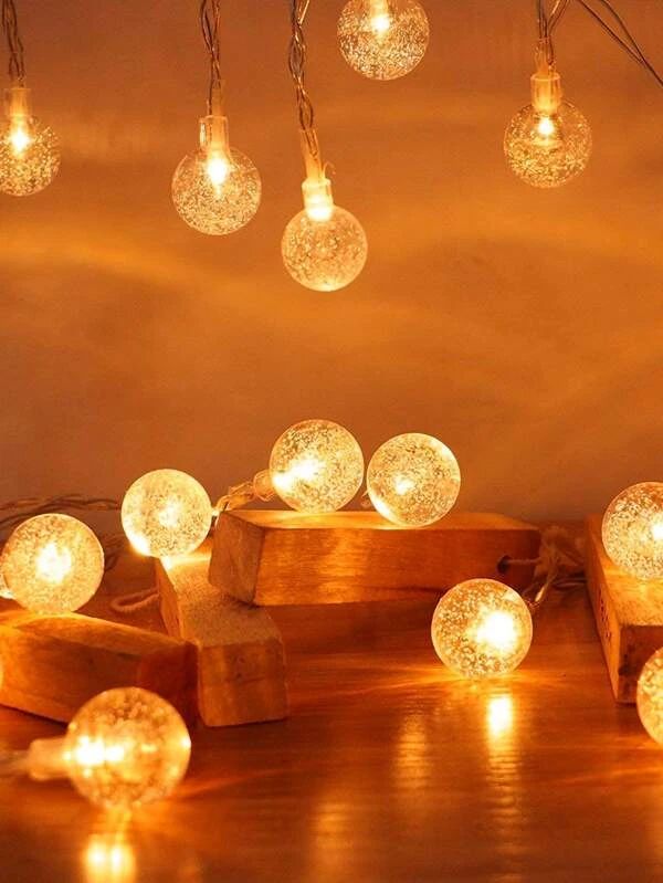 Crystal Bulb String Light 40pcs