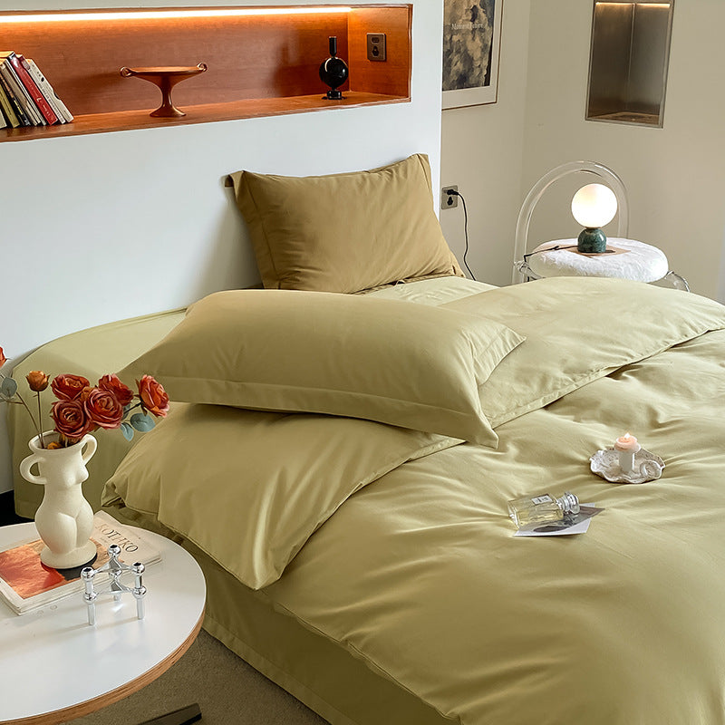 100% Cotton Sueding Duvet Cover Bedding Set