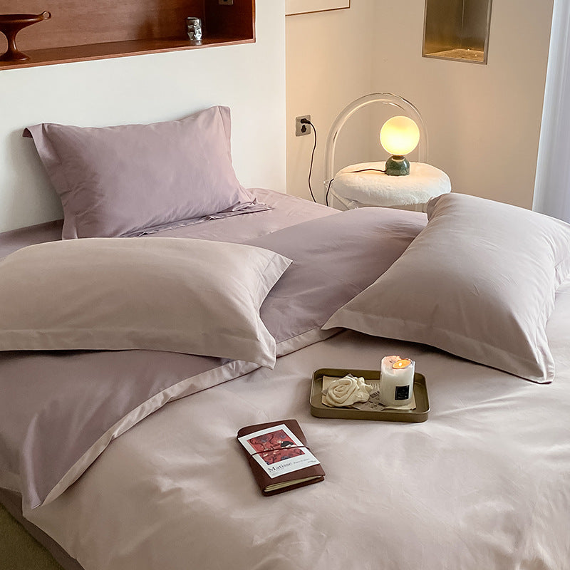 100% Cotton Sueding Duvet Cover Bedding Set