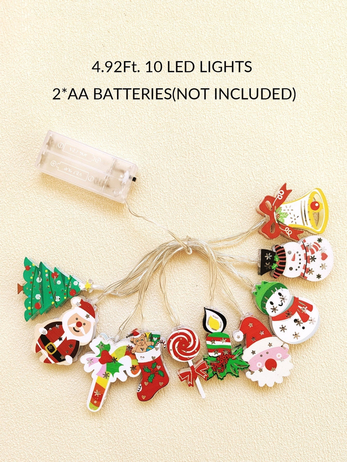 Christmas String Light with 10pcs Bulb 1pc - Lighting & Lamp