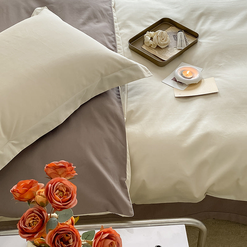 100% Cotton Sueding Duvet Cover Bedding Set
